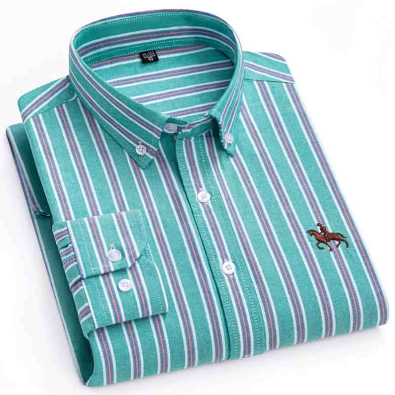 6XL 100% Cotton Oxford White S - Oxford Cotton Casual Shirt Business 评论和价格