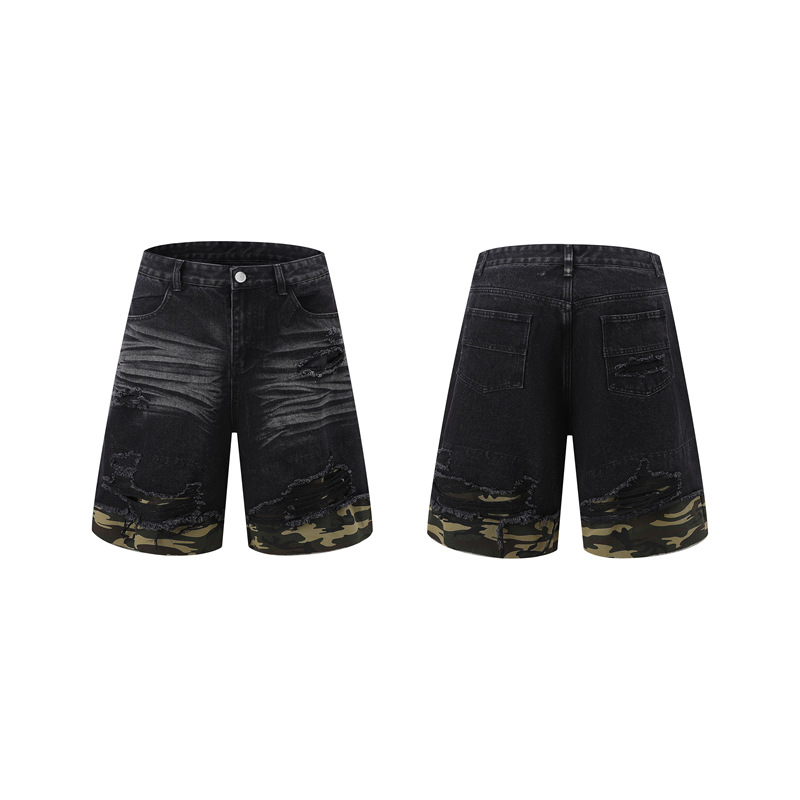 Men's Distressed Ripped Denim  - Jeans 评论和价格