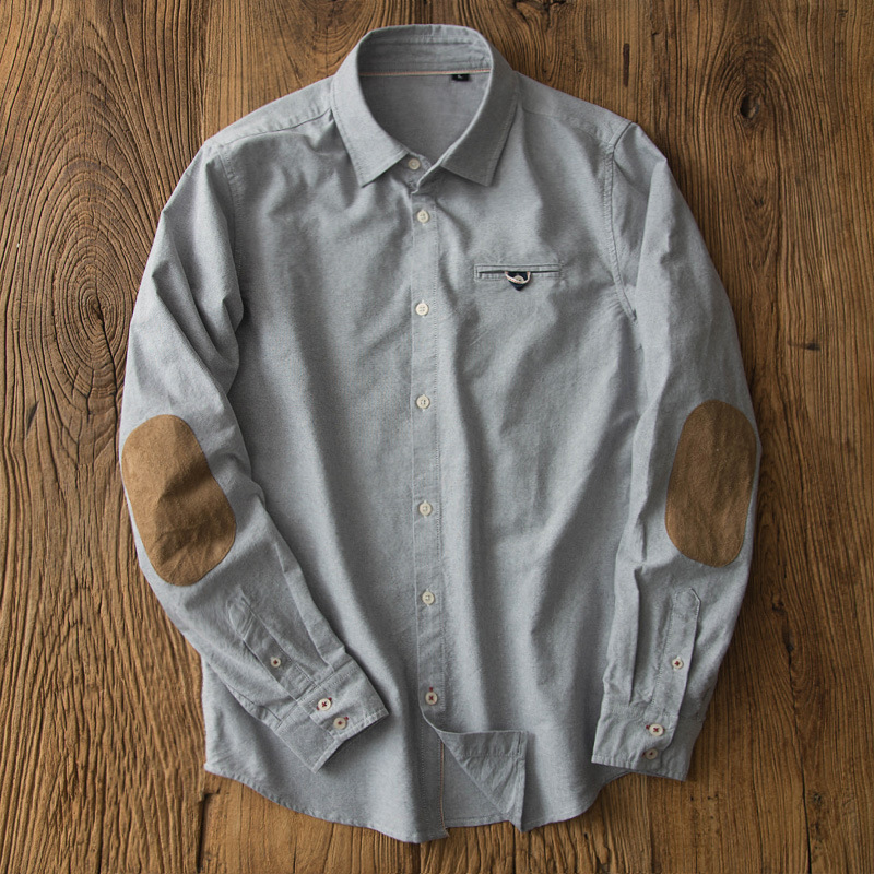 Oxford Retro Shirt Japanese Bu - Oxford Cotton Casual Shirt Business 评论和价格