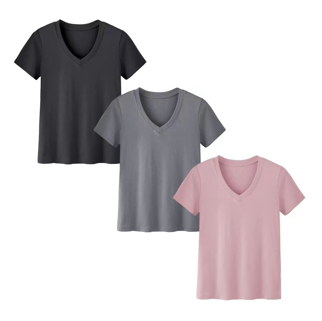 Women's Casual High Neck Short - T-Shirts 评论和价格