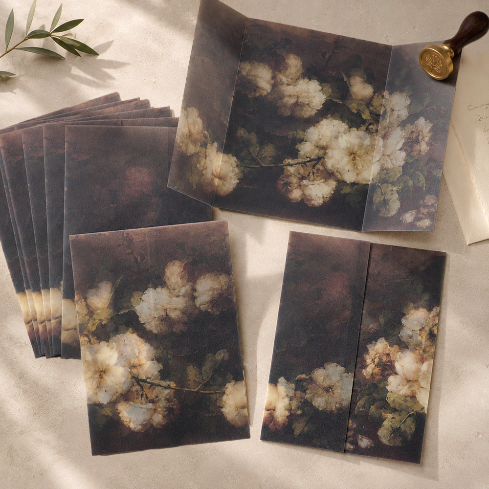 20/50pcs Pre Folded Vellum Jac - Jackets 评论和价格