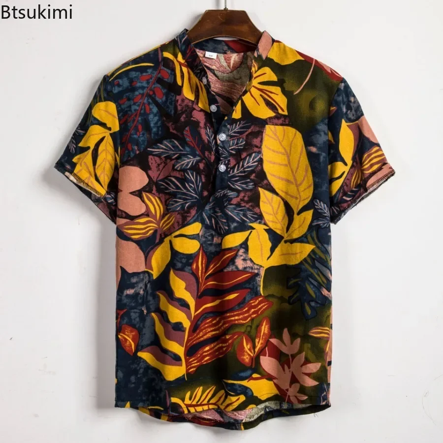 Hot Sale Men Hawaiian Floral P - Vintage Hawaiian Floral Shirt 评论和价格
